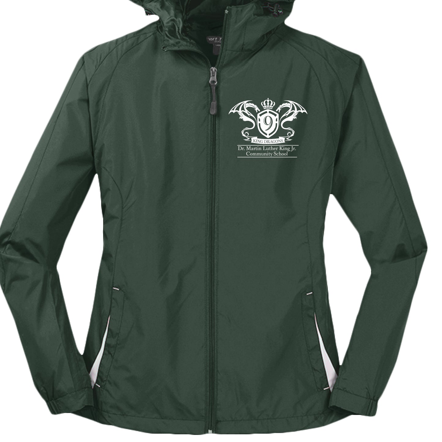 Forest Grn/Wht - FRONT