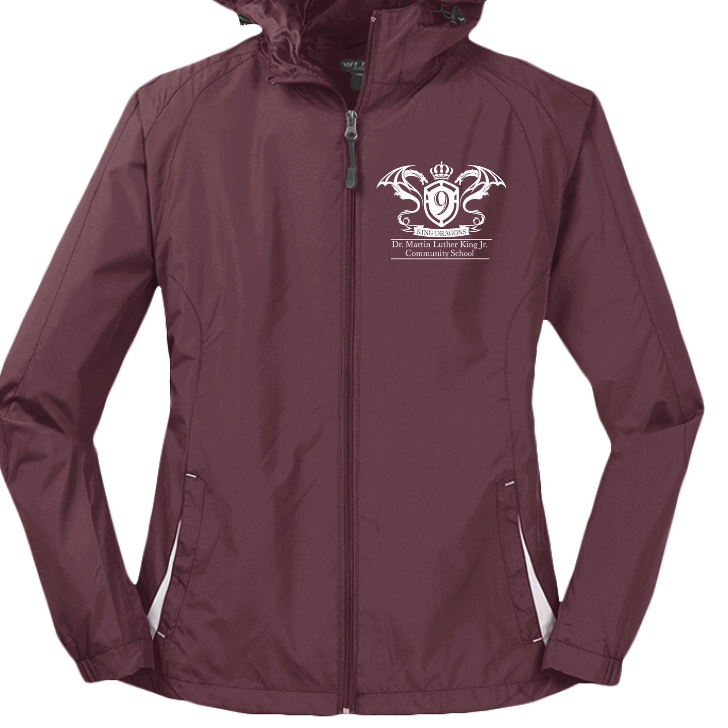 Maroon/ White - FRONT